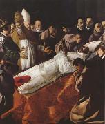 Francisco de Zurbaran, The Death of St Bonaventura (mk08)